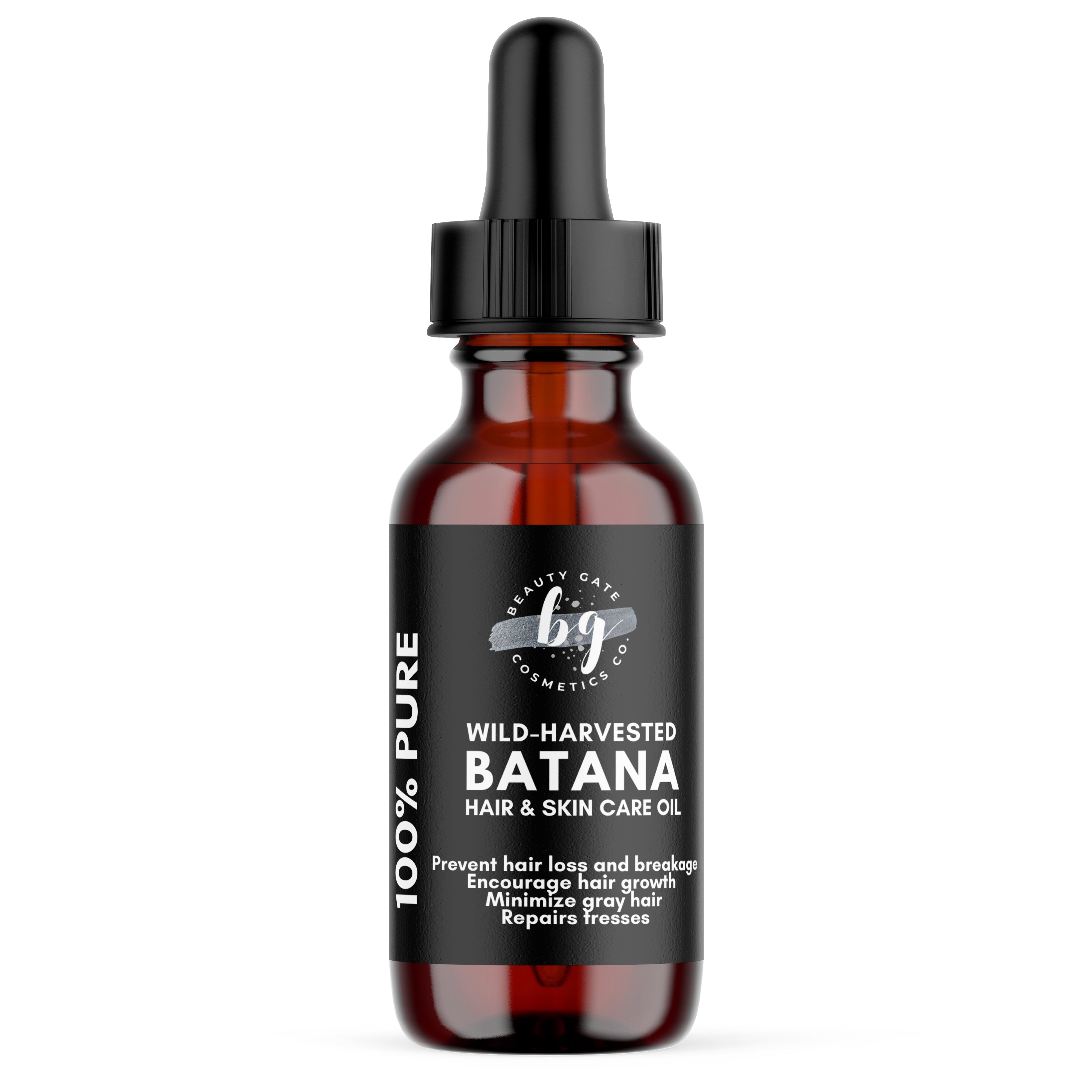 Beauty Gate Wild-harvested Batana Oil - Prevent Hair Loss, Encourage  Growth, Moisturize Skin – Go Natural 247