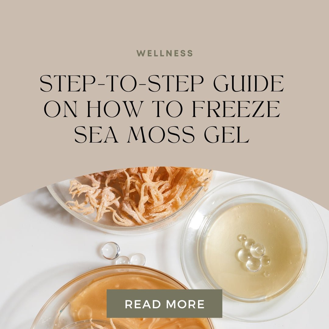 Step-by-Step Guide on How to Freeze Sea Moss Gel - Go Natural 247