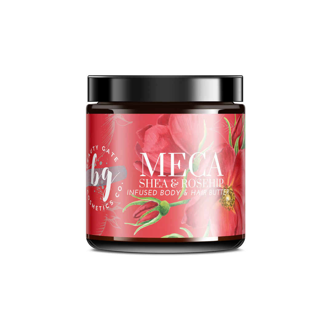 Beauty Gate Cosmetics MECA Shea & Rosehip Infused Body & Hair Butter