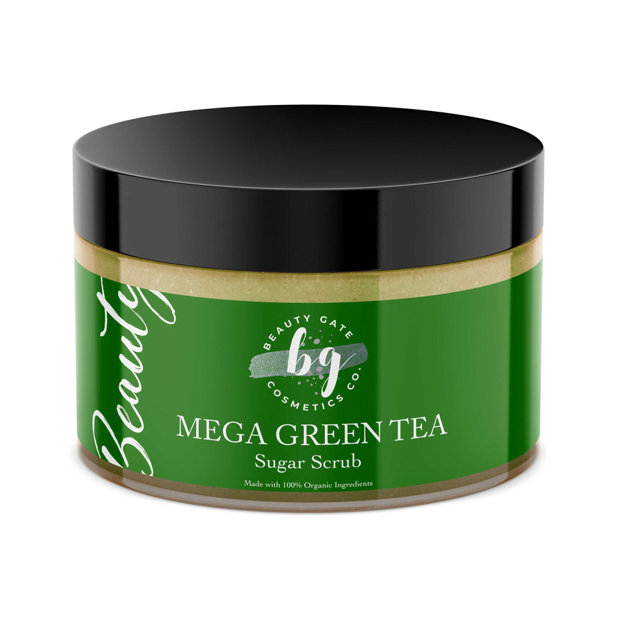 Beauty Gate Mega Green Tea Butter-based Sugar Scrub - Go Natural 247