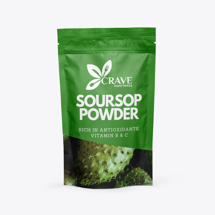 Crave Nutrients Organic Graviola Leaf (Soursop) Powder