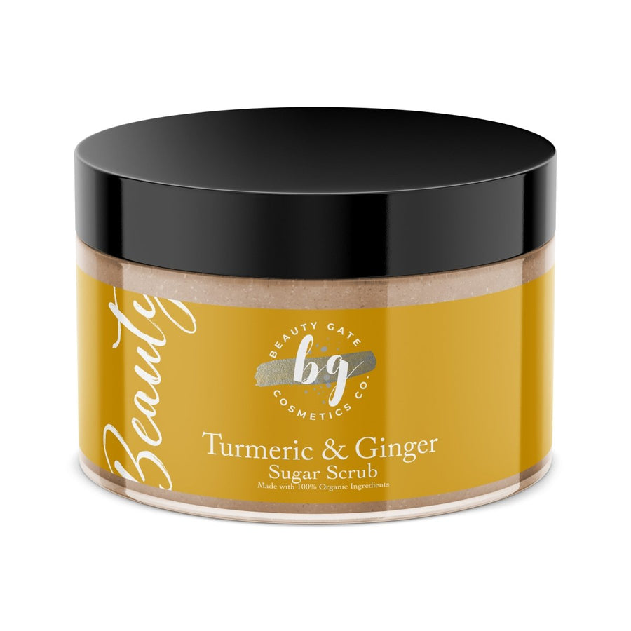 Beauty Gate Turmeric and Ginger Butter-based Sugar Scrub - Go Natural 247