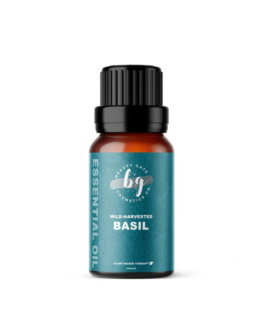 Beauty Gate Wild-harvest Basil Essential Oil - Go Natural 247