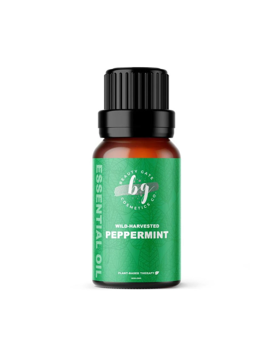 Beauty Gate Wild-harvest Peppermint Essential Oil - Go Natural 247