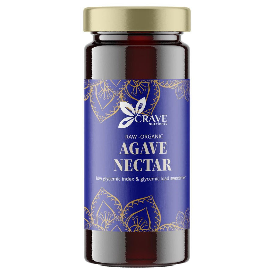 Crave Nutrients Raw Organically Sourced Agave Nectar - Go Natural 247