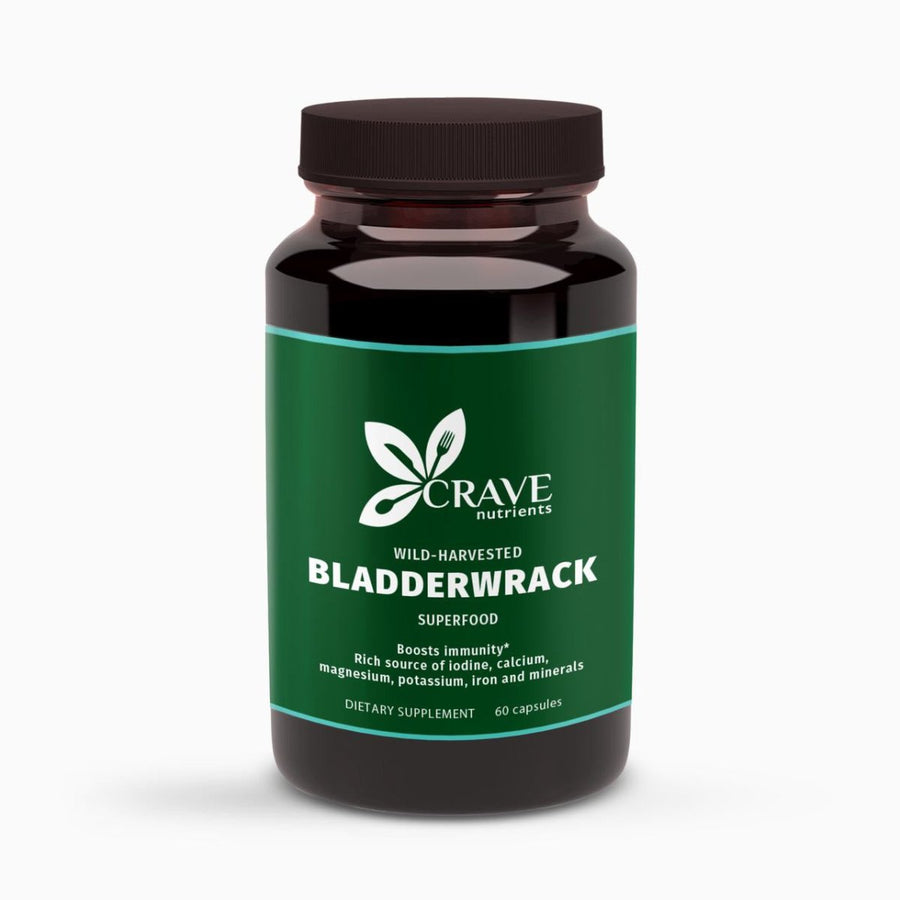 Crave Nutrients Wild-Harvest Bladderwrack (Capsules) - Go Natural 247