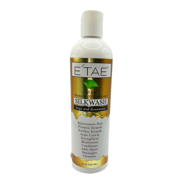 E'TAE Silkwash Shampoo & Conditioner - Go Natural 247
