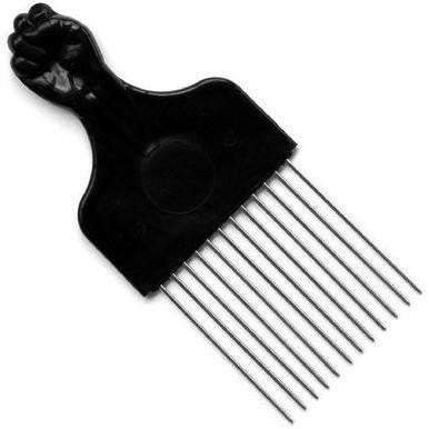 EZE Afro Fist Styling Metal Hair Pik - Go Natural 247