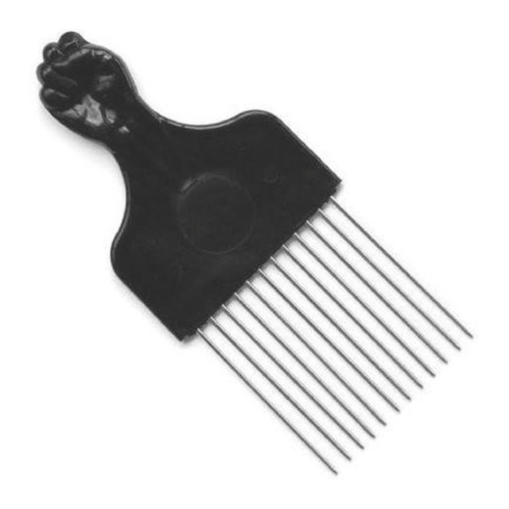 EZE Afro Fist Styling Metal Hair Pik - Go Natural 247