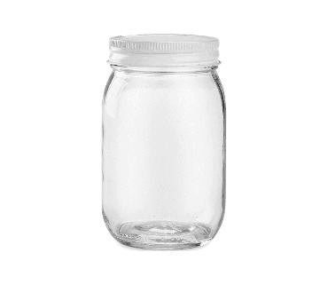 Go Natural 247 Glass Mason Jar (16 oz) - Go Natural 247